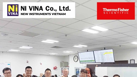 Giám Đốc Cấp Cao ThermoFisher LCD Thăm và Làm Việc tại NIVINA