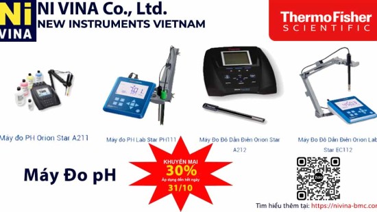 Máy đo pH Thermo nền tảng cho mọi nghiên cứu