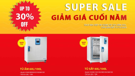 CƠ HỘI VÀNG CUỐI NĂM: SĂN DEAL LỚN THIẾT BỊ PHÒNG LAB CHÍNH HÃNG THERMO SCIENTIFIC