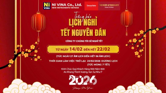 TẠM GÁC METHANOL/ ACETONITRILE - VỀ ĐÓN TẾT BÍNH NGỌ CÙNG NIVINA!