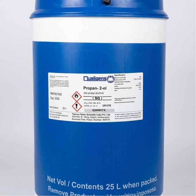IPA Isopropyl alcohol SQ 25lit