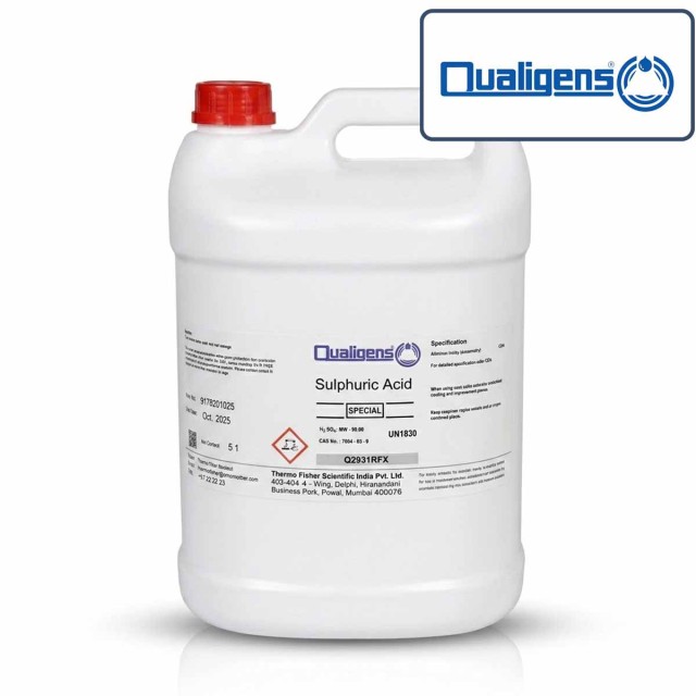Sulphuric acid special grade 5 lit