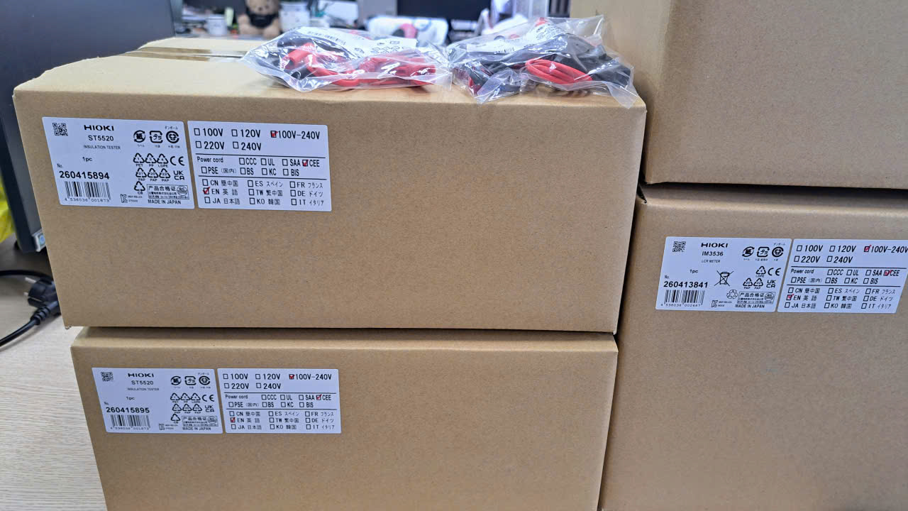 ST5520 hàng Hioki chính hãng về kho